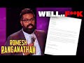 Receiving A Letter Home From The School | Romesh Ranganathan