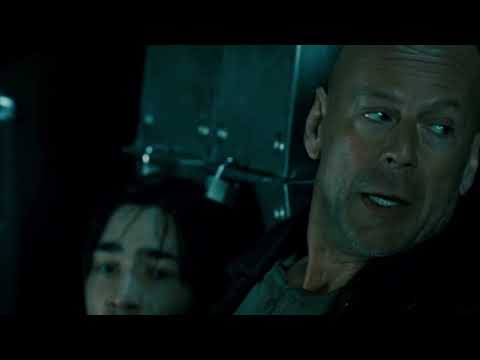 Die Hard 4 Apartment shootout scene 1080p HD