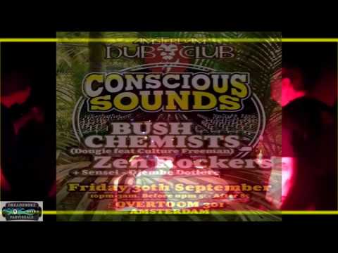 BUSH CHEMISTS ft culture freeman (uk) - dubwise (red) selection pt2 @ ot301 30-09-2016