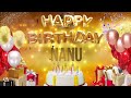 NANU Happy Birthday Nanu