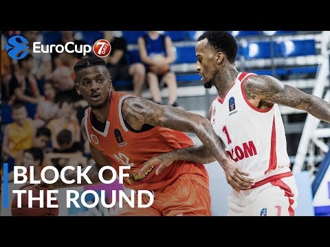 7DAYS EuroCup Block of the Round: Alex Hamilton, Maccabi Rishon Lezion