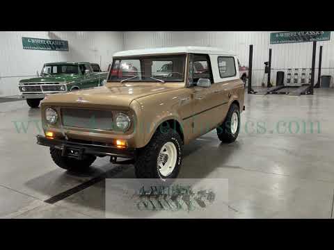 1967 International Scout 800 (CC-2081992) for sale in Holland , Michigan