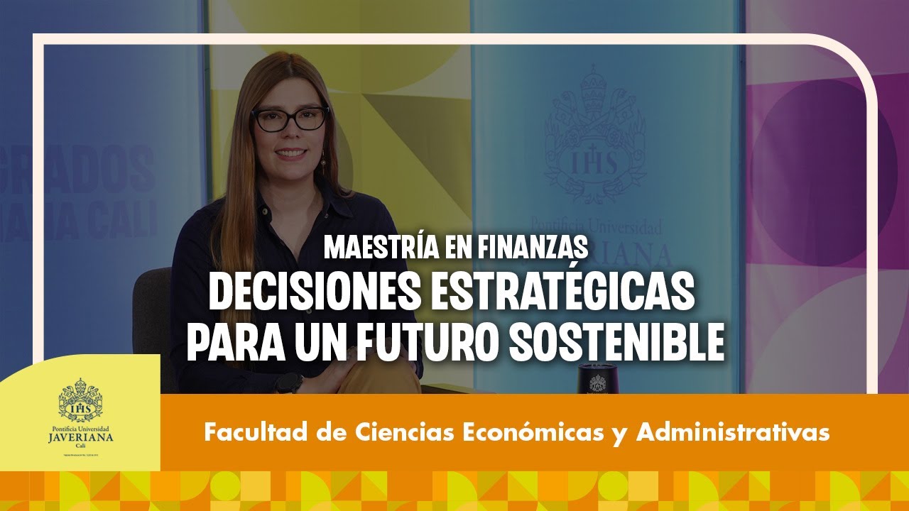 Hoy las organizaciones necesitan líderes capaces de interpretar el entorno, anticiparse a los riesgos y tomar decisiones que generen valor real. En la Javeriana Cali formamos magísteres en Finanzas con visión ética, analítica y global. 🌎