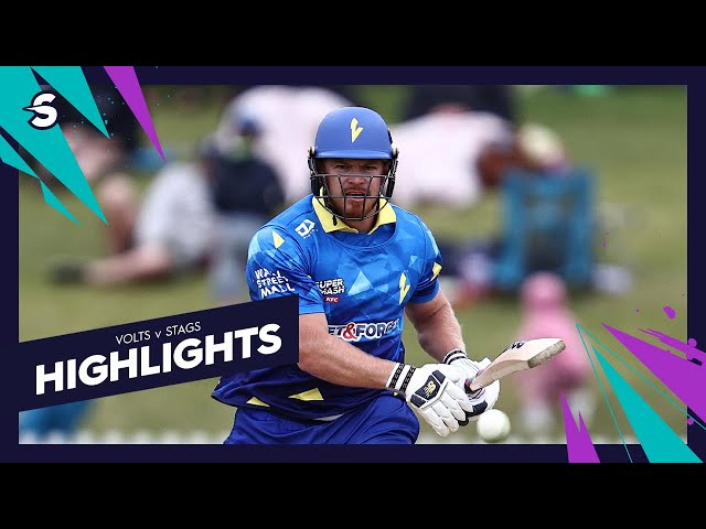Glenn Phillips Brilliance! Otago Volts V Central Stags – Super Smash 2025 Highlights