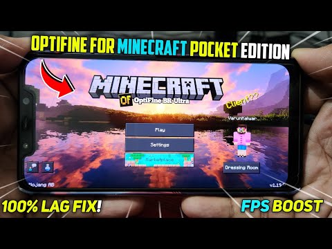 OFFICIAL OPTIFINE RELEASED FOR MINECRAFT POCKET EDITION!!!