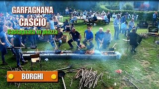 preview picture of video 'GARFAGNANA: CASCIO (LU) - Castagnata in piazza 2014 - di Sergio Colombini'