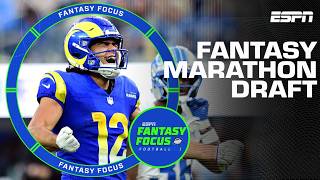 LIVE NOW: The Fantasy Focus Marathon Draft!