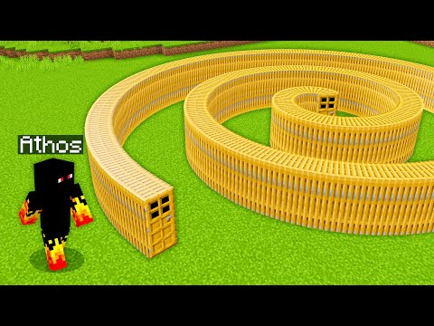 Criei uma PORTA INFINITA pra Trolar amigo no Minecraft