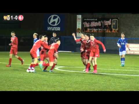 Crewe United vs Bangor Rangers - Under 16s Joe Hanratty Cup Final - 1st January 2016