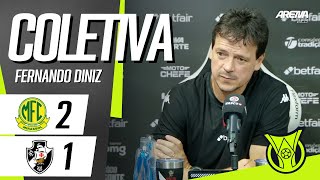 COLETIVA FERNANDO DINIZ | AO VIVO | Mirassol x Vasco - Brasileirão 2026