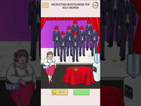 Tricky Twist Puzzle Level 103 Recruiting Bodyguards for Rich women