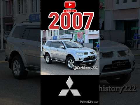 Evolution of Mitsubishi Pajero Sport (1998-2025) #mitsubishipajerosport