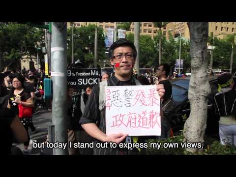Taiwan Taipei Student Protests (and Pandas!) (3/30/2014)