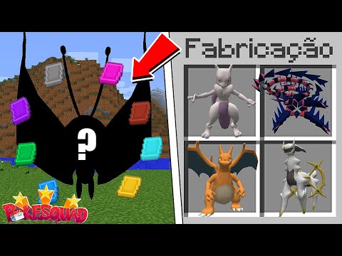 Esse é o Pokémon de PokeSquad que Vai Derrotar TODA a Aliança Rival no Minecraft
