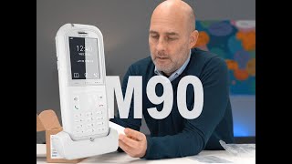 Unboxing of the M90 Antibacterial DECT Handset | Snom-TV