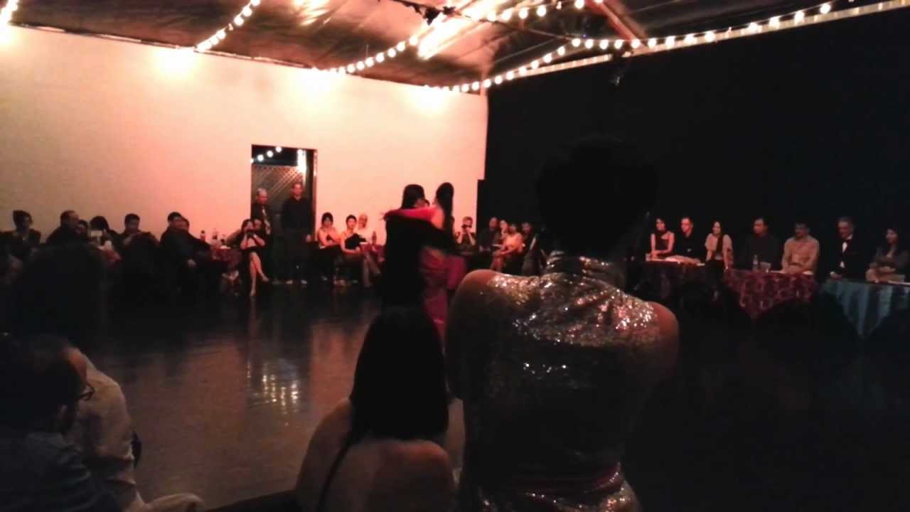 Tomas Galvan and Gimena Herrera at Milonga Querida (3 Year Anniversary) - Derecho Viejo