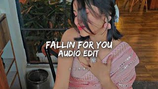 Fallin for you | shrey singhal [edit audio]