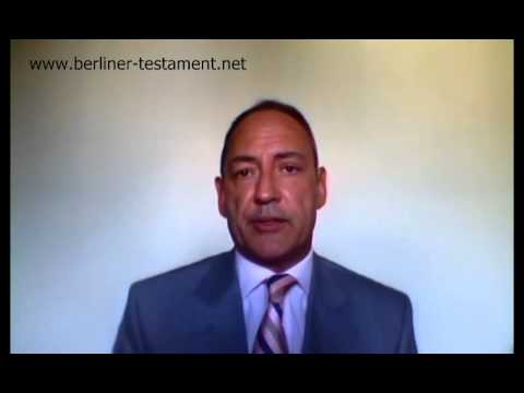 Berliner Testament Muster, Gratis Vorlage