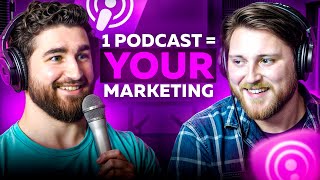 How to Replace Your Marketing with a Podcast