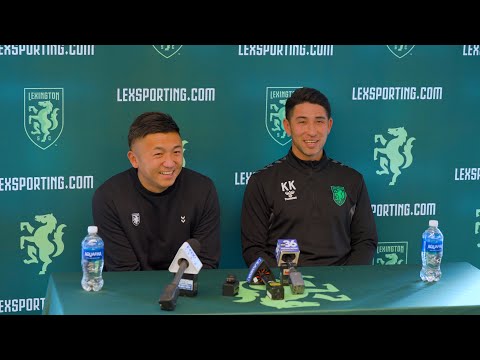 Masaki Hemmi and Kosuke Kimura Lexington Sporting Club Press Conference