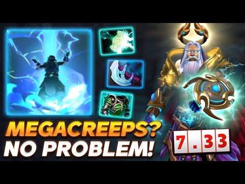 Zeus Comeback - Megacreeps? No Problem! 7.33 Patch - Dota 2 Pro Gameplay [Watch & Learn]