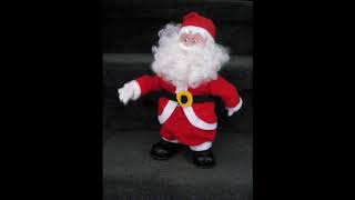 Animated Musical Santa