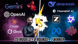 25 LLMs Battle in 8 Brutal Rounds – Best Models for OpenClaw Agents in 2026