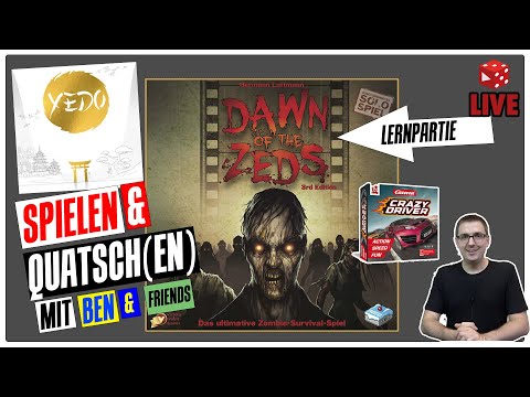 LIVE: Dawn of the Zeds (GROSSARTIG!!!!), Yedo zu zweit und Crazy Driver (überraschend witzig)