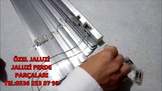 JALUZİ PERDE TAMİRİ-JALUZİ PERDE PARÇALARI-JALUZİ PERDE AKSESUARLARI -