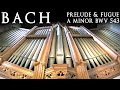BACH - PRELUDE & FUGUE IN A MINOR BWV 543 - ORGANIST JONATHAN SCOTT - CHESTERFIELD PARISH CHURCH