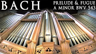 BACH - PRELUDE &amp; FUGUE IN A MINOR BWV 543 - ORGANIST JONATHAN SCOTT - CHESTERFIELD PARISH CHURCH