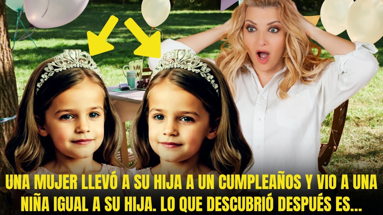 Una Mujer Llevó a Su Hija a un Cumpleaños y Vio a una Niña Igual a Su Hija. Lo Que Descubrió Es...