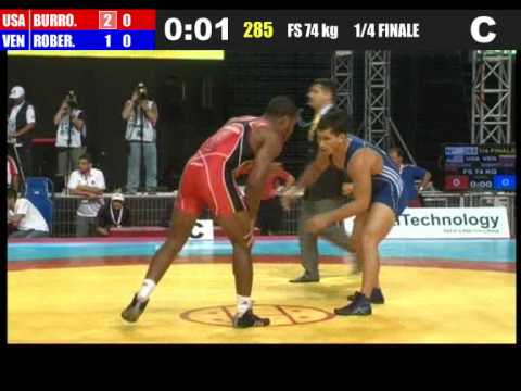 74kg - Jordan Borroughs (USA) vs Ricardo Robertty Moreno (VEN) 2011 world championship