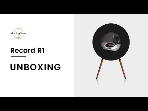 Loa Morningblues Record R1 - Đầu đĩa Bluetooth cao cấp Bluetooth 5.0 AG Màn hình HD To HIFI trữ tình