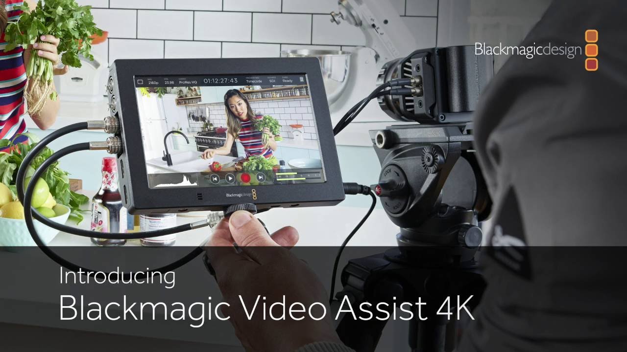 Рекордер Blackmagic Video Assist 4K