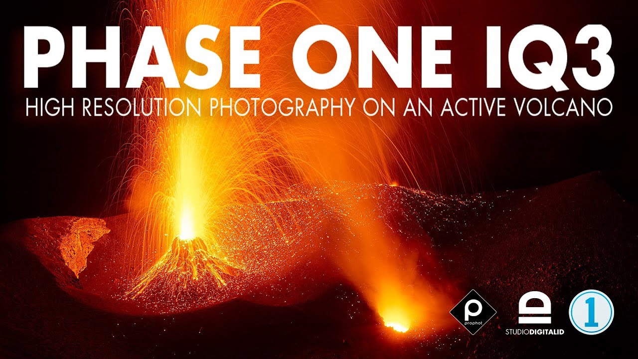 Phase One IQ3 utilisé par Christophe Daguet pour photographier le Stromboli