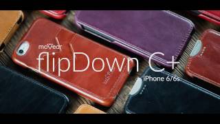 Skórzane etui flipDown C+ do Apple iPhone 6 / 6s