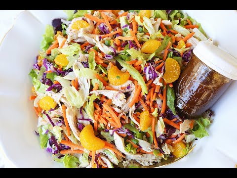 MANDARIN ORANGE CHICKEN SALAD