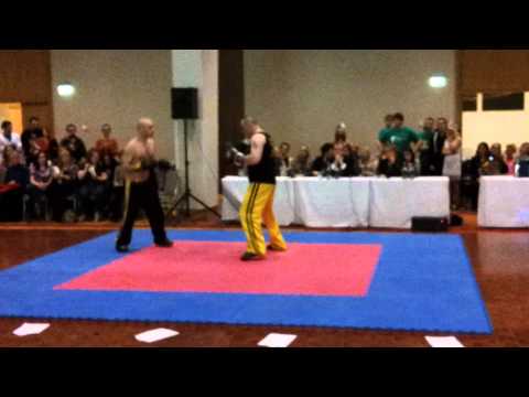 Mick Burke v Paul Browne Exhibition Charity Fight 2011