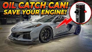 DON'T SKIP THIS C8 Z06 MOD! Oil Catch Can Installation/Review!