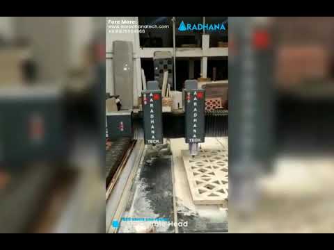 Automatic CNC Marble Engraving Router Machine, 5.5 kW