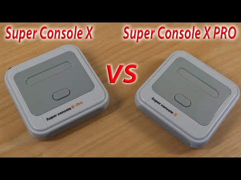 Super Consoles X VS. Super Console X Pro Compare