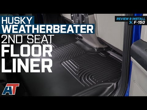 2015-2018 F150 Husky WeatherBeater 2nd Seat Floor Liner - Full SuperCab & SuperCrew Review & Install