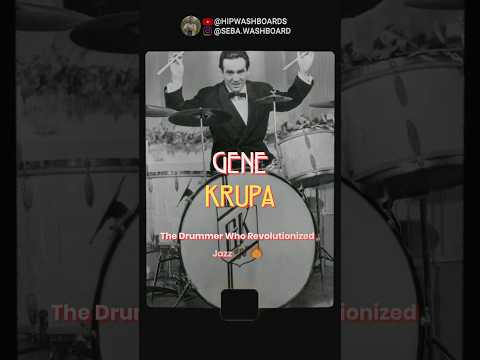Gene Krupa: The Drummer Who Revolutionized Jazz 🎶🔥