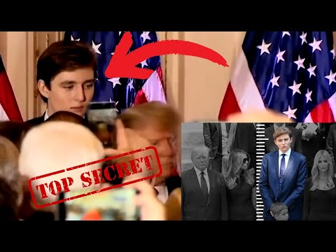 Barron Trump 6ft. 7 confused for Secret Service Agent