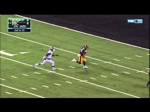 Beathard Hits Smith for 85-YD TD vs. Michigan State