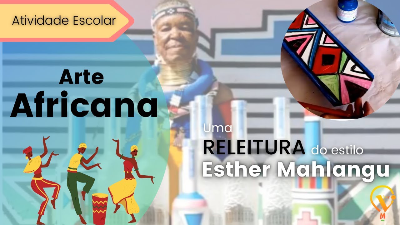 Atividade, Arte de Esther Mahlangu ( Arte Africana)