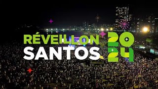 RÉVEILLON SANTOS 2024 - TRANSMISSÃO AO VIVO