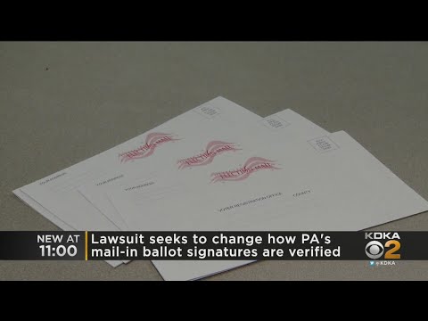 Lawsuit Seeks To Change How Pennsylvania's Mail-In Ballot Signatures Are Verified