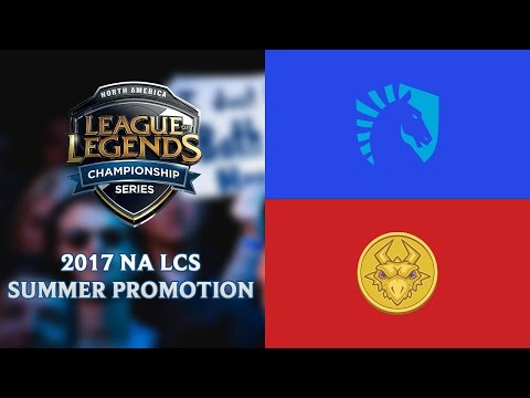 Team Liquid vs Gold Coin United Game 3 - 2017 NA LCS Summer Promotion